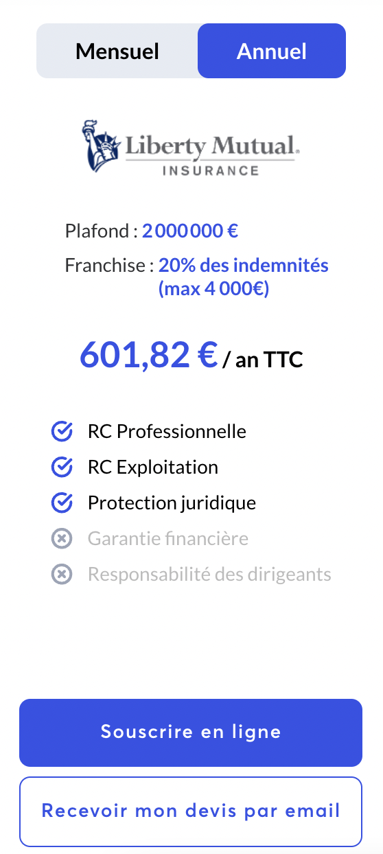 découvrez nos solutions de responsabilité civile professionnelle adaptées aux entrepreneurs et professionnels. protégez votre activité avec une couverture fiable contre les risques liés à votre métier.